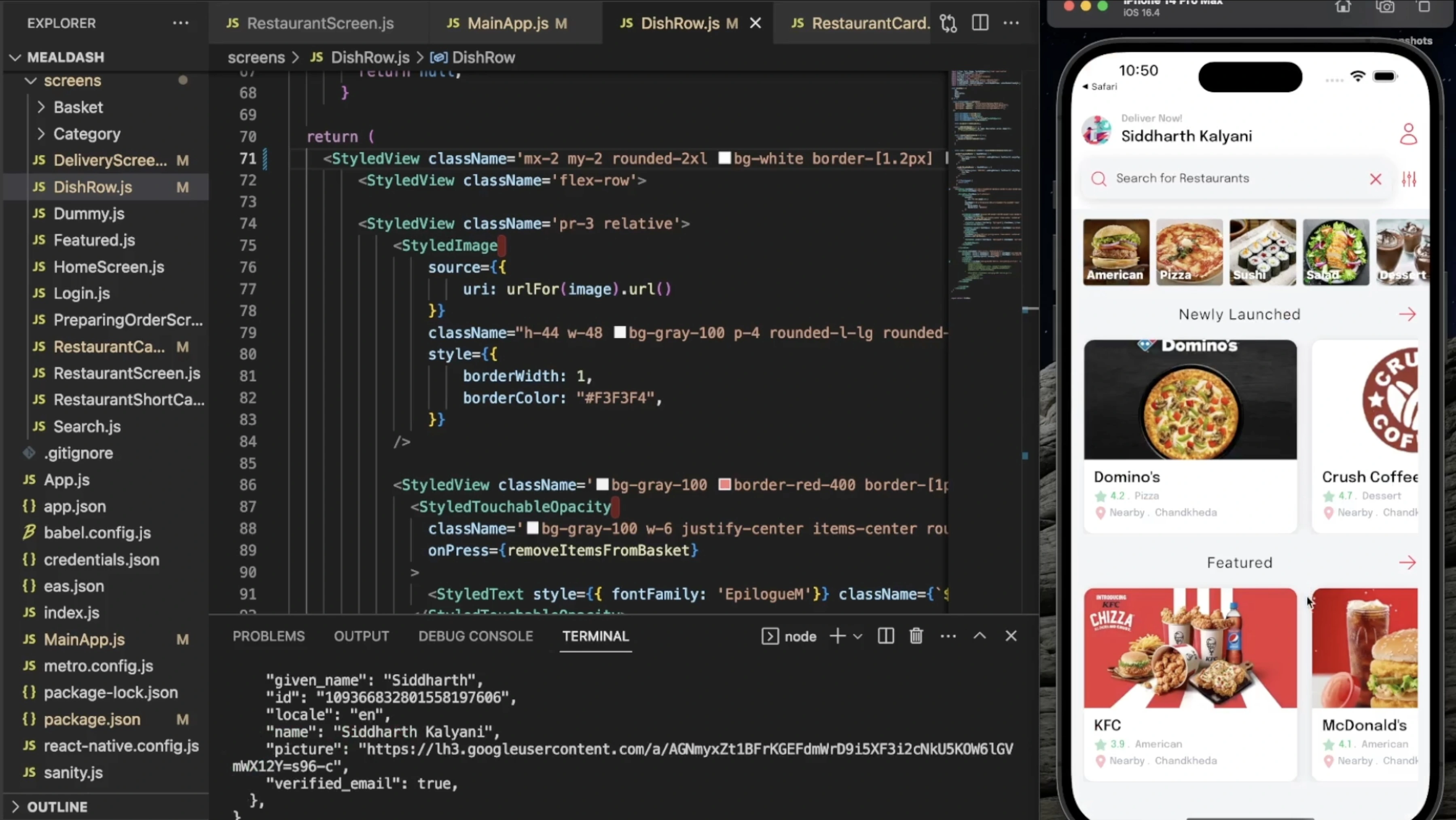 Project screenshot banner image